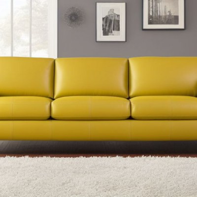 yellow leather sofa bed (3).jpg